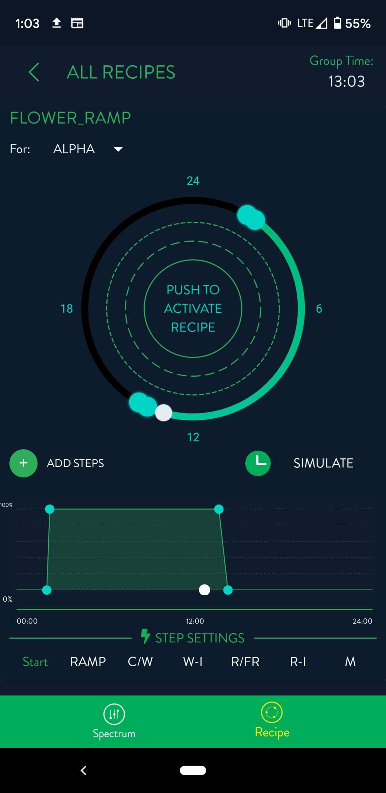 Scynce Led Light Theia Recipe App